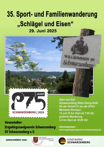 Plakat Schlägel und Eisen 29.06.2025