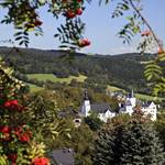 Idyllischer Altstadtblick mit Schloss und Kirche - die Perle des Erzgebirges bietet schöne Aussichten (Bild BUR Werbeagentur GmbH)