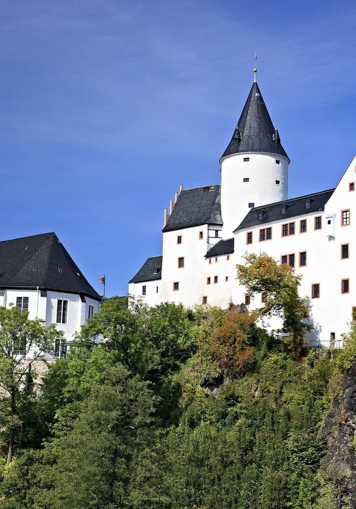 Schwarzenberger Wahrzeichen Schloss und Kirche St. Georgen (Foto: BUR Werbeagentur GbmH)